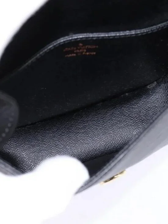 LOUIS VUITTON Epi Saint Cloud PM Shoulder Bag Black M52212 LV Auth 147467A - Picture 9 of 16